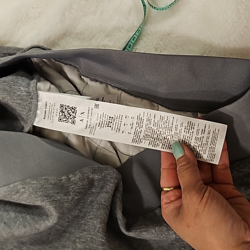 Armani Exchange Quilted Crewneck Sweatshirt - Picture 11 of 11